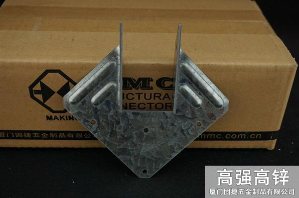 颶風(fēng)卡件-菱形連接件-抗風(fēng)構(gòu)件-龍骨與橫梁連接件-木屋金屬連接件